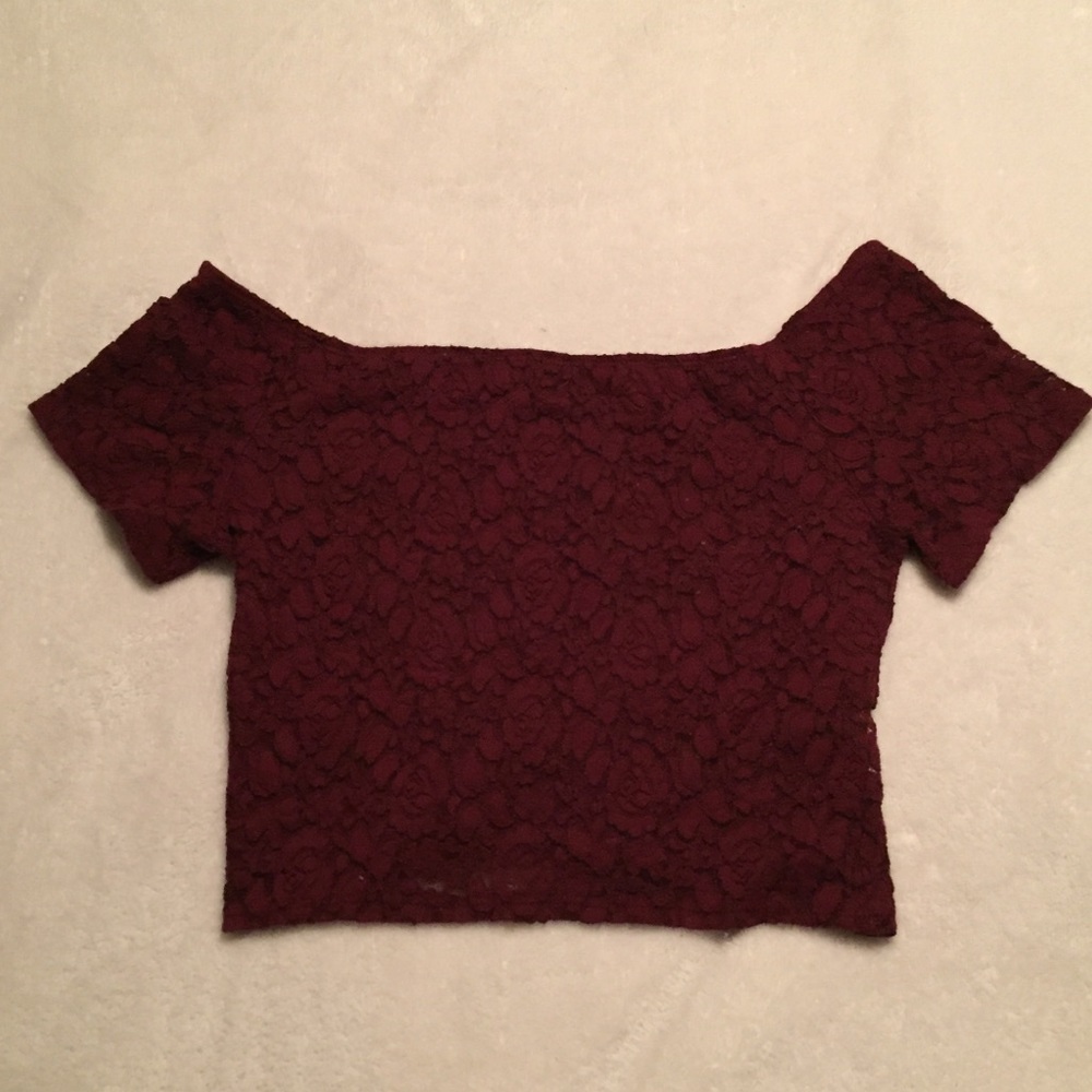 Lacey crop top